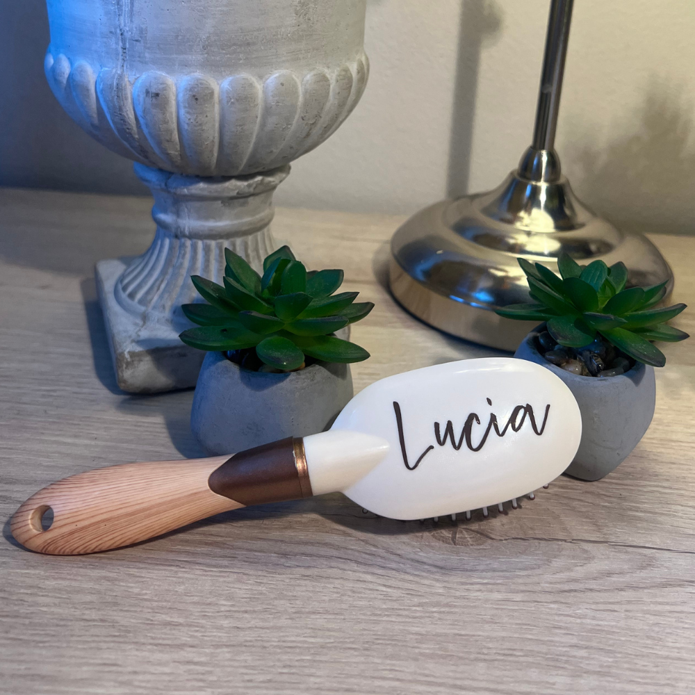 spazzola personalizzabile con nome