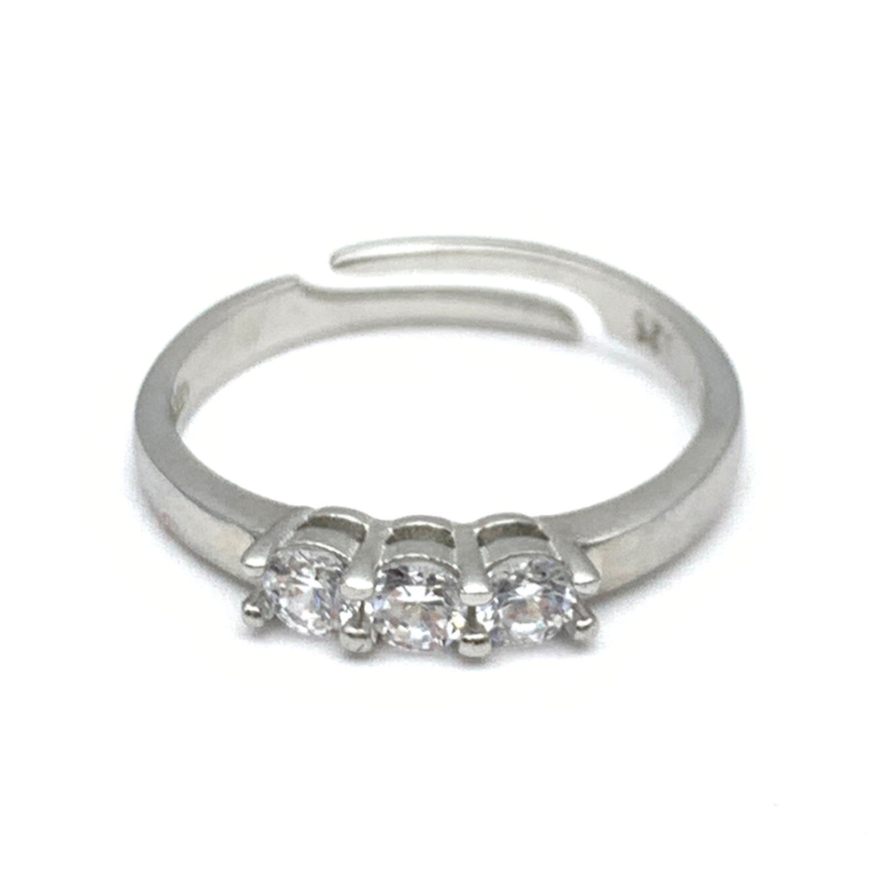 Anello Trilogy Mini in Argento Silver - WJ Gioielli