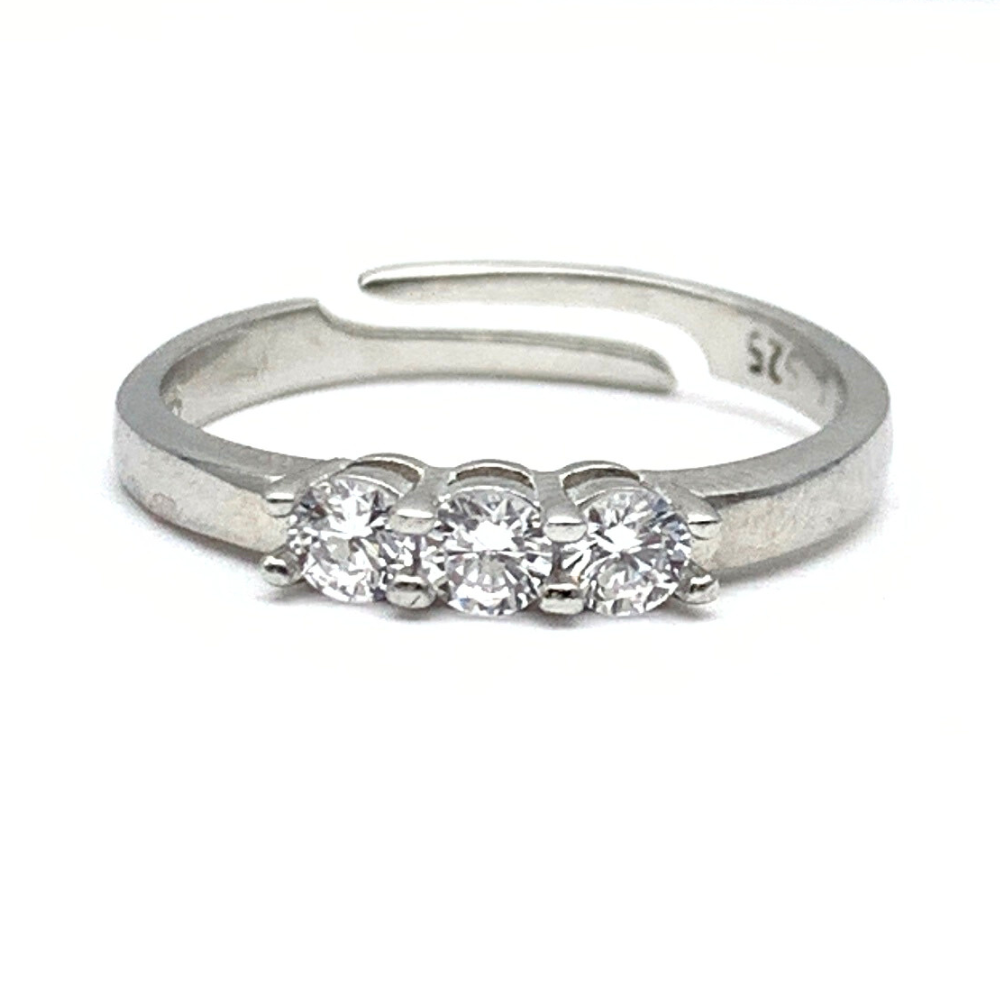 Anello Trilogy Mini in Argento Silver - WJ Gioielli