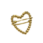 Anello Wanderlust Heart in Acciaio Gold - WJ Gioielli